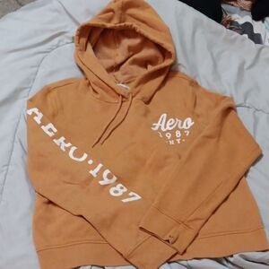 1987 Men's Orange Hoodie